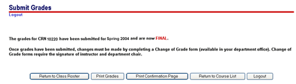confirmation