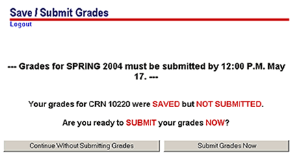 save submit before